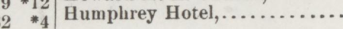 The line reading Humphrey Hotel in the 1890 atlas index