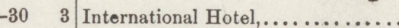The line reading International Hotel in the 1889 atlas index