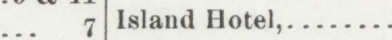 The index line reading Island Hotel in the 1904 atlas