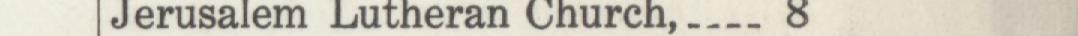 The index line reading Jerusalem Lutheran Church, 8 in the 1915 atlas