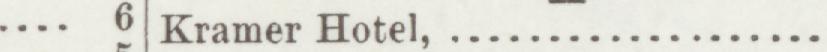 The index line reading Kramer Hotel in the 1898 atlas