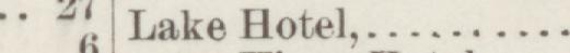 The line reading Lake Hotel in the 1886 atlas index