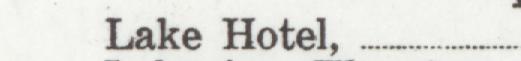 The line reading Lake Hotel in the 1929 atlas index