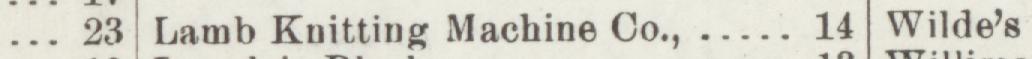The line reading Lamb Knitting Machine Co in the 1902 atlas index