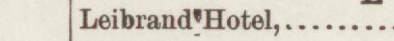 The line reading Leibrand Hotel in the 1886 atlas index