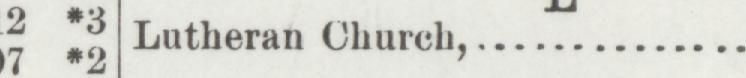 The line reading Lutheran Church in the 1890 atlas index
