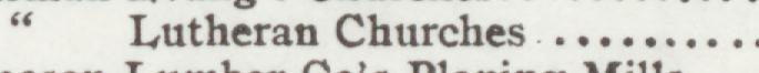 The line reading Lutheran Churches in the 1907 atlas index