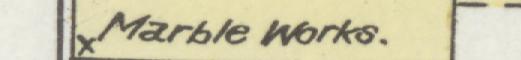 The line reading Marble works in the 1893 atlas index