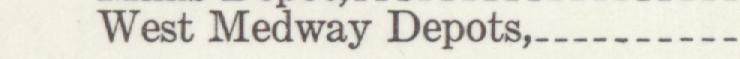 The index line reading West Medway Depots in the 1942 atlas