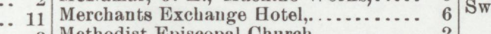 The line reading Merchants Exchange Hotel in the 1899 atlas index