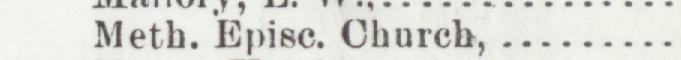 The line reading Meth. Episc. Church in the 1905 atlas index