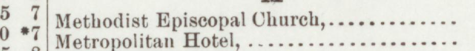 The line reading Methodist Bpiscopal Church in the 1893 atlas index