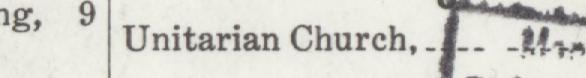 The line reading Unitarian Church in the 1923 atlas index