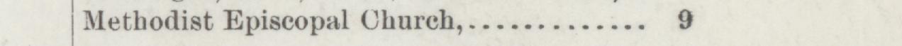 The line reading Methodist Episcopal Church in the 1889 atlas index