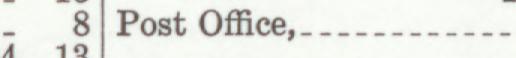 The index line reading Post Office in the 1939 atlas