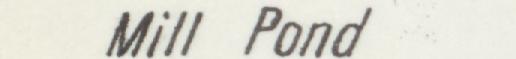 The line reading Mill Pond in the 1902 atlas index