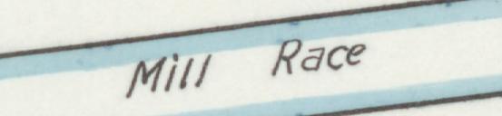 The line reading Mill Race in the 1897 atlas index