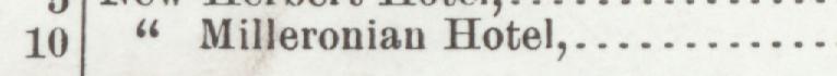 The line reading Milleronian Hotel in the 1901 atlas index