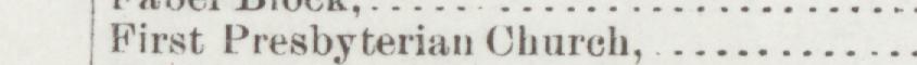 The line reading First Presbyterian Church in the 1892 atlas index
