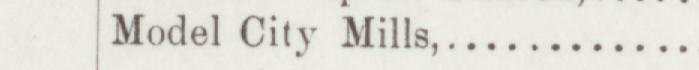 The index line reading Model City Mills in the 1893 atlas