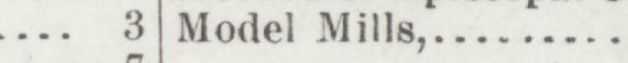 The line reading Model Mills in the 1899 atlas index