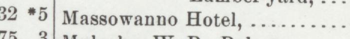 The index line reading Massowanno Hotel in the 1902 atlas