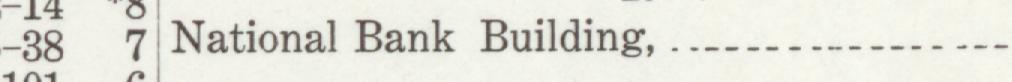 The index line reading National Bank Building in the 1912 atlas