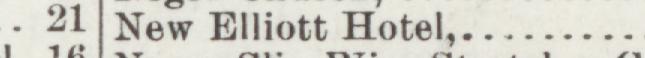 The line reading New Elliott Hotel in the 1902 atlas index