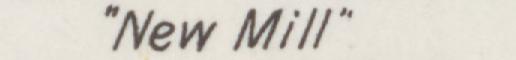 The line reading New Mill" in the 1894 atlas index