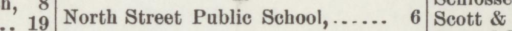 The line reading North Street Public School in the 1898 atlas index