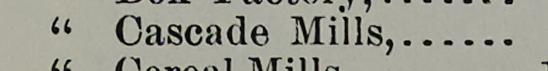 The line reading Oaseade Mills in the 1892 atlas index
