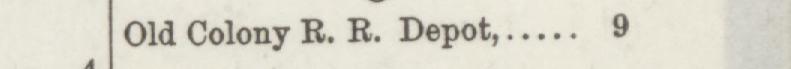 The line reading Ona Colony R. R. Depot in the 1891 atlas index