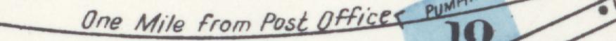 The line reading One Mile From Post Offices in the 1944 atlas index