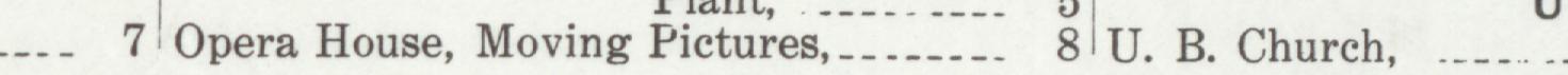 The line reading Opera House, Moving Pictures in the 1919 atlas index