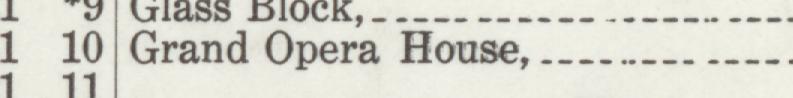 The index line reading Opera House in the 1914 atlas