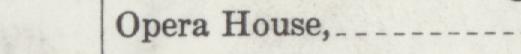 The index line reading Opera House in the 1933 atlas
