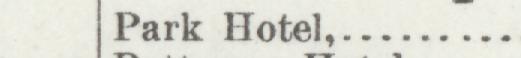 The line reading Park Hotel in the 1896 atlas index