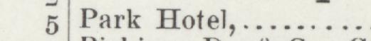 The line reading Park Hotel in the 1897 atlas index