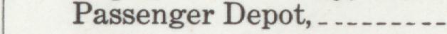 The line reading Passenger Depot in the 1911 atlas index