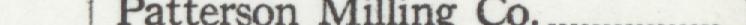 The line reading Patterson Milling Co in the 1921 atlas index