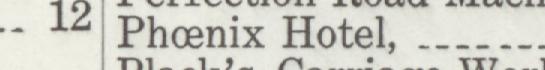 The line reading Phoenix Hotel in the 1913 atlas index