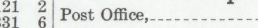 The line reading Post Office in the 1946 atlas index