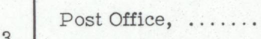 The index line reading Post Office in the 1948 atlas