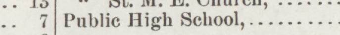 The line reading Public High School in the 1893 atlas index