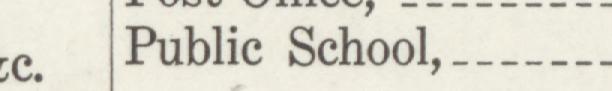 The index line reading Public School in the 1915 atlas