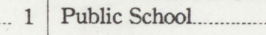 The line reading Public School in the 1921 atlas index