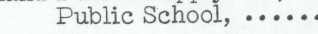 The line reading Public School in the 1950 atlas index