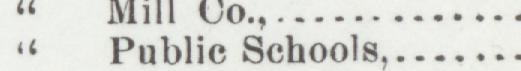 The line reading Public Schools in the 1901 atlas index