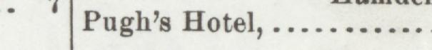 The line reading Pugh's Hotel in the 1904 atlas index
