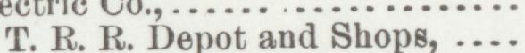 The line reading R. Depot and Sho in the 1900 atlas index